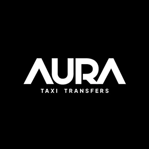 Logotipo Aura Taxi Transfers